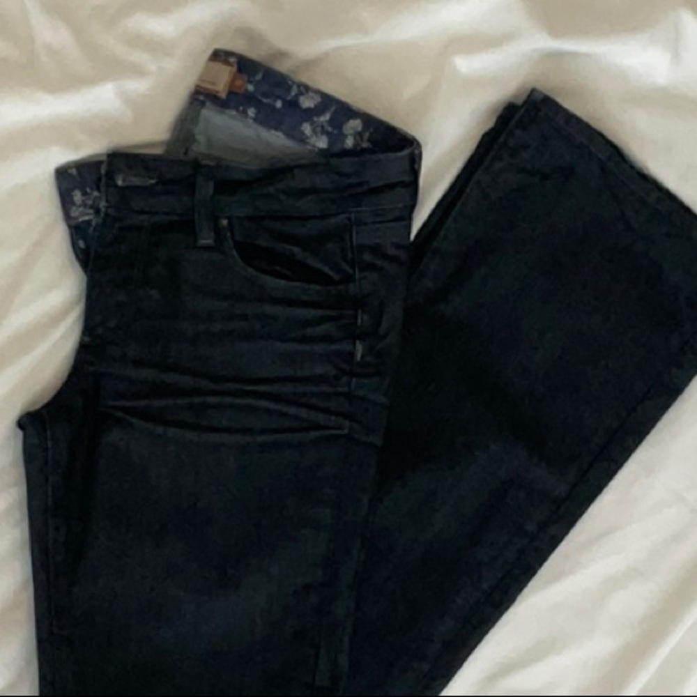 PAIGE Dark Indigo Flare Jeans
